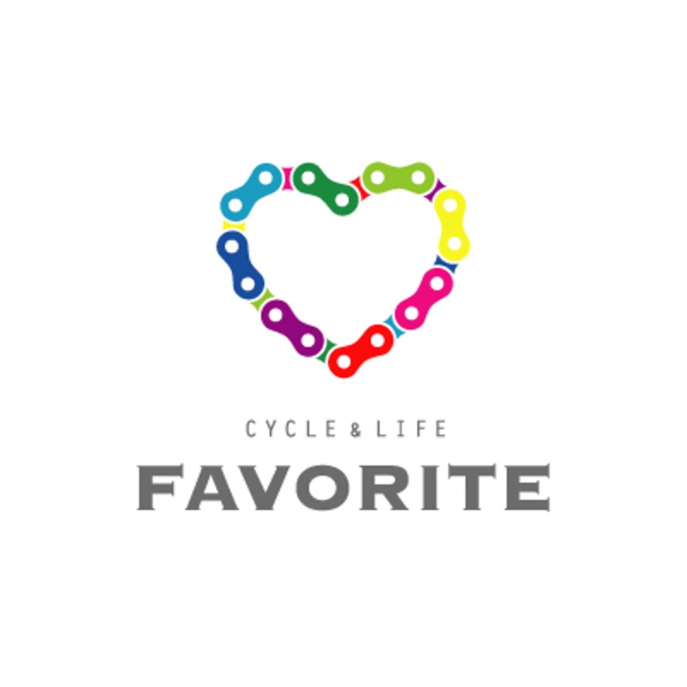 自転車と雑貨の店のロゴ