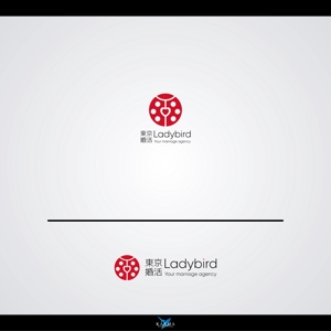 Karma Design Works (Karma_228)さんの結婚相談所「Ladybird」のロゴへの提案