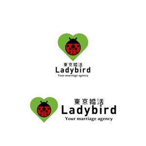 Yolozu (Yolozu)さんの結婚相談所「Ladybird」のロゴへの提案