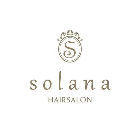 Rananchiデザイン工房 (sakumap)さんの美容室の店名「solana」のロゴへの提案