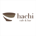 DWARF PLANET (dwarf-planet)さんの飲食店「cafe & bar hachi」のロゴへの提案