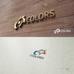 coco design (tomotin)さんの法人会社【COLORS inc.】ロゴ　への提案