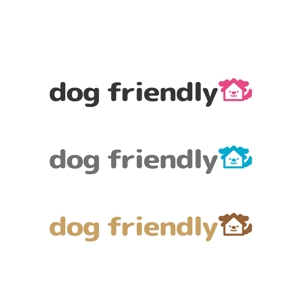 mu_cha (mu_cha)さんの不動産会社（犬okの物件仲介）「ドッグフレンドリー（株）」のロゴへの提案