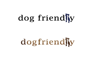 all-e (all-e)さんの不動産会社（犬okの物件仲介）「ドッグフレンドリー（株）」のロゴへの提案
