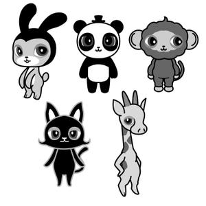 SEVEN　WORKS (moondy)さんの目力のある個性的なキャラクター募集！への提案