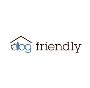 tera0107 (tera0107)さんの不動産会社（犬okの物件仲介）「ドッグフレンドリー（株）」のロゴへの提案
