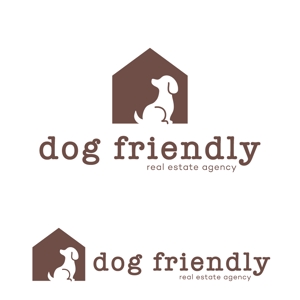 m_mtbooks (m_mtbooks)さんの不動産会社（犬okの物件仲介）「ドッグフレンドリー（株）」のロゴへの提案