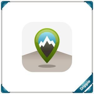 Dripple (Dripple)さんの登山、トレッキング用のGPS地図アプリのアイコンへの提案