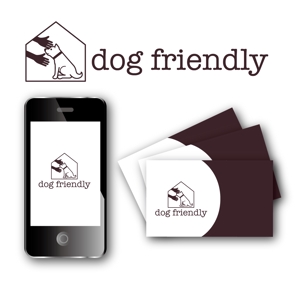 King_J (king_j)さんの不動産会社（犬okの物件仲介）「ドッグフレンドリー（株）」のロゴへの提案