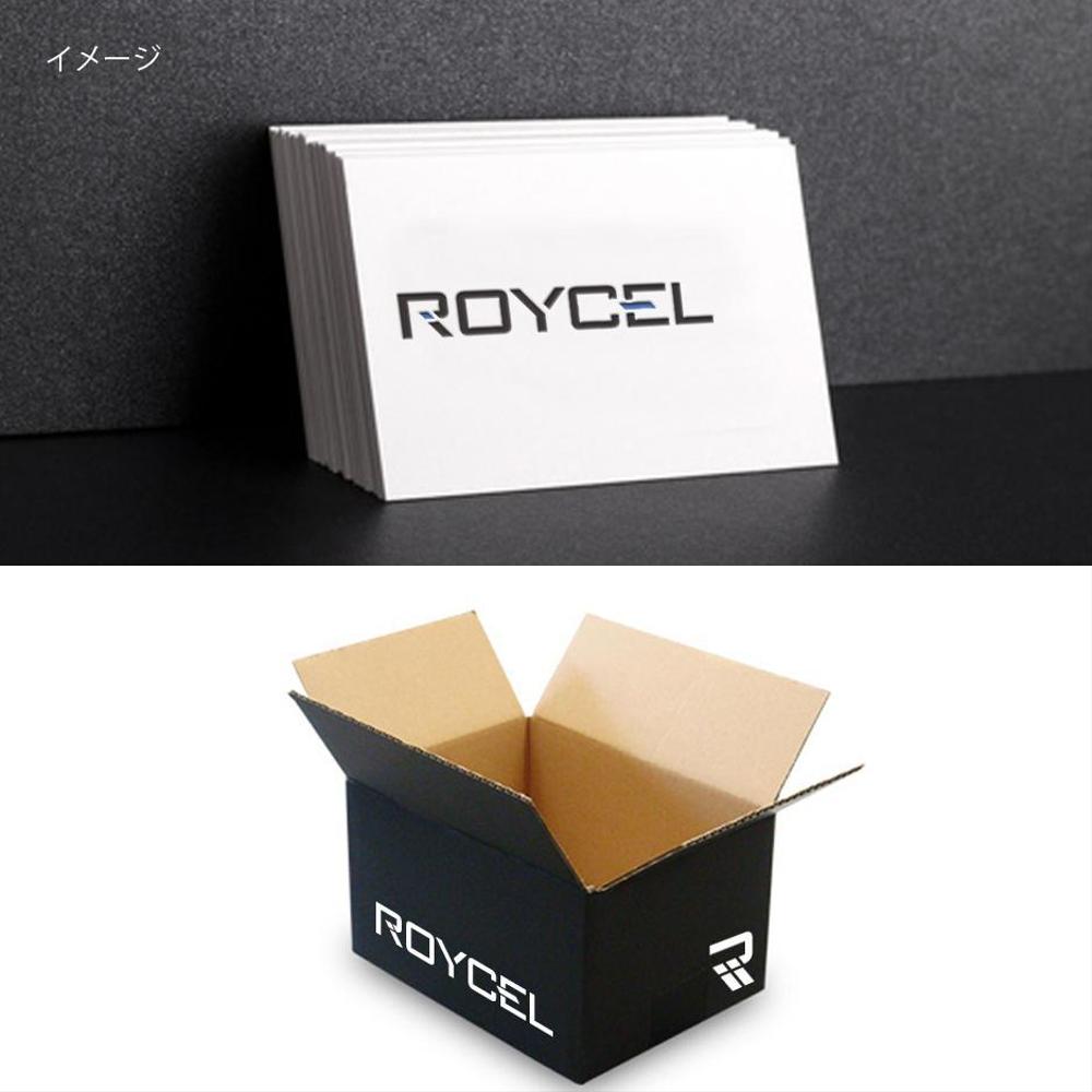 オリジナルブランド　「ROYCEL」のロゴ
