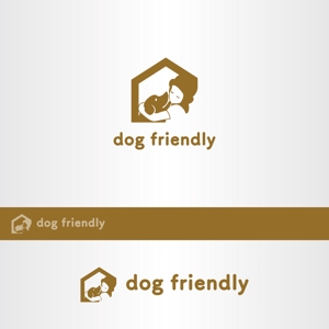 昂倭デザイン (takakazu_seki)さんの不動産会社（犬okの物件仲介）「ドッグフレンドリー（株）」のロゴへの提案