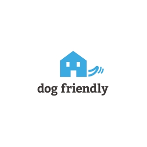 odo design (pekoodo)さんの不動産会社（犬okの物件仲介）「ドッグフレンドリー（株）」のロゴへの提案