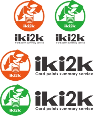 中津留　正倫 (cpo_mn)さんのスマホアプリ、ポータルサイト「iki2k」又は「イキツケ」のロゴ制作への提案