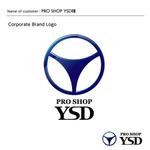 DESIGN DIVE (mstk0711)さんのカーコーティング「PRO SHOP  YSD」のロゴ作成への提案