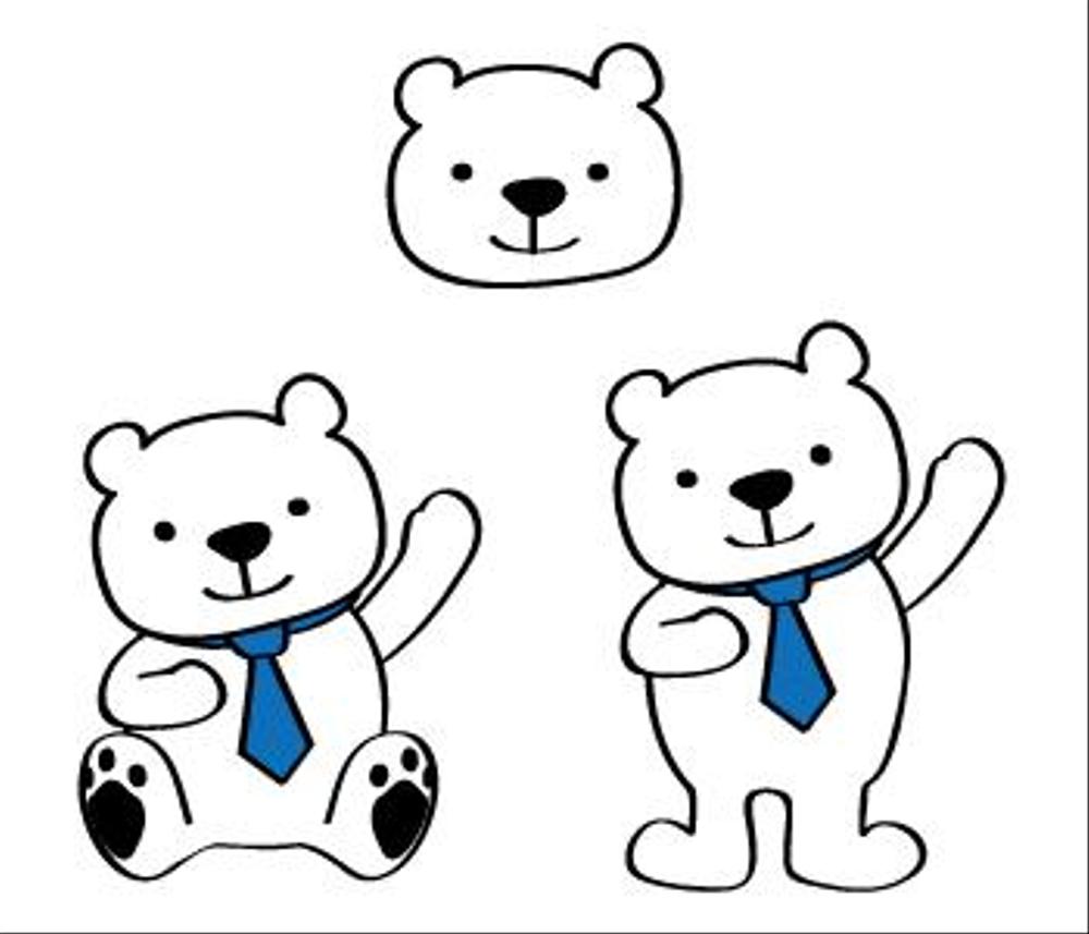 Kewiさんの事例 実績 提案 会社のマスコットキャラクター 白くま ご提案させていただき クラウドソーシング ランサーズ