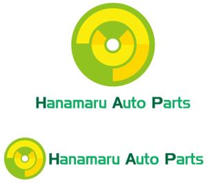 CF-Design (kuma-boo)さんの「Hanamaru Auto Parts」のロゴ作成への提案