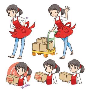 OKADAerk　オカダエリコ (okadaerk)さんの女の子のキャラクターデザインへの提案