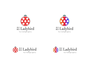 tomofunaさんの結婚相談所「Ladybird」のロゴへの提案