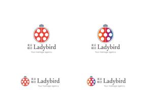 tomofunaさんの結婚相談所「Ladybird」のロゴへの提案