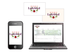 wman (wman)さんの結婚相談所「Ladybird」のロゴへの提案
