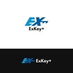 ｇｏ－ｇｏ (sgou525)さんのIT企業「ExKey+」のロゴ作成への提案