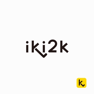 designdesign (designdesign)さんのスマホアプリ、ポータルサイト「iki2k」又は「イキツケ」のロゴ制作への提案