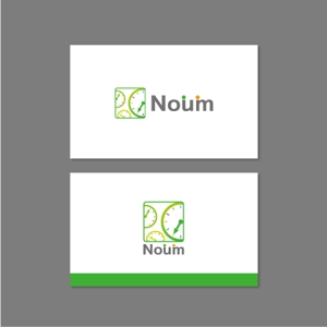 Digital H (digital-H)さんの1日の過ごし方を投稿できるWebサービス「Noum」のロゴへの提案