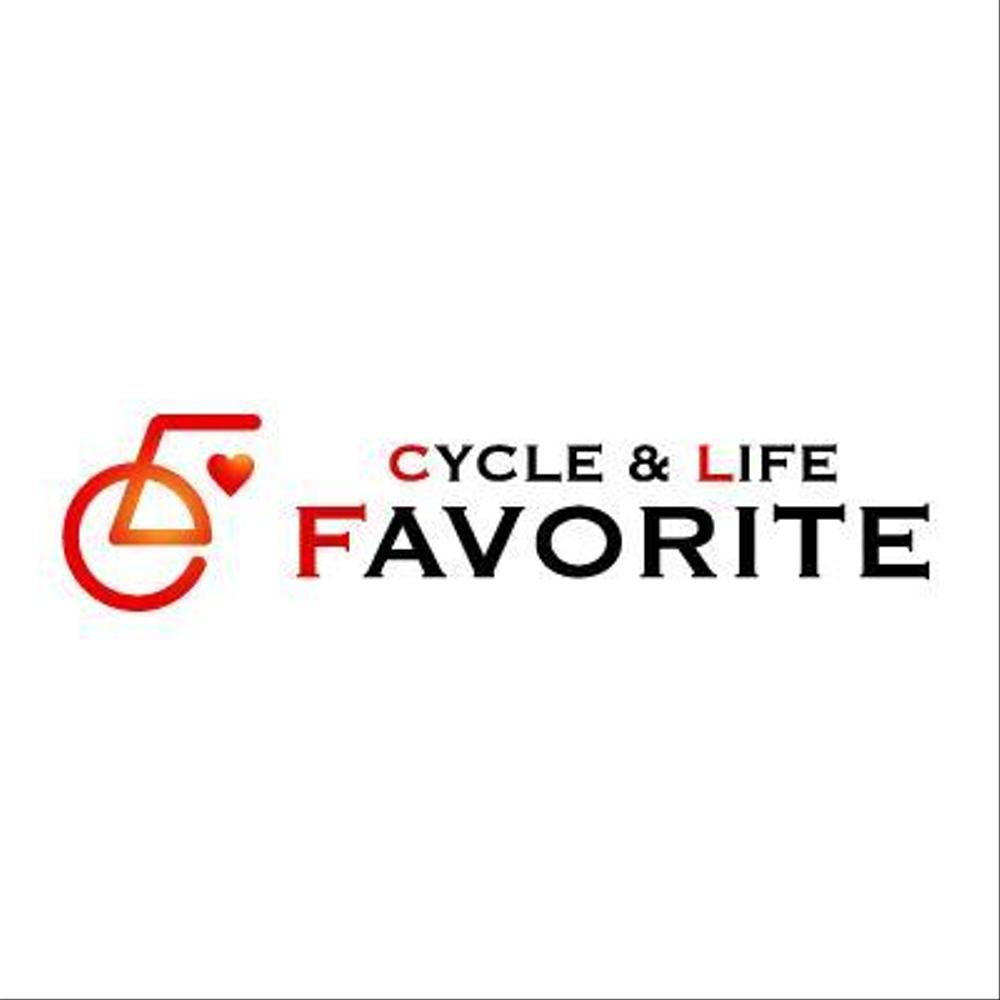 自転車と雑貨の店のロゴ