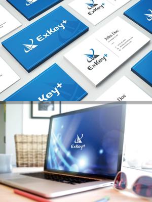 maharo77 (maharo77)さんのIT企業「ExKey+」のロゴ作成への提案