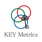 MK（デザイン専門） (mskl398)さんのＦＣ加盟開発会社「KEY Metrics」のロゴ作成への提案