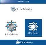 FISHERMAN (FISHERMAN)さんのＦＣ加盟開発会社「KEY Metrics」のロゴ作成への提案