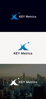 tanaka10 (tanaka10)さんのＦＣ加盟開発会社「KEY Metrics」のロゴ作成への提案