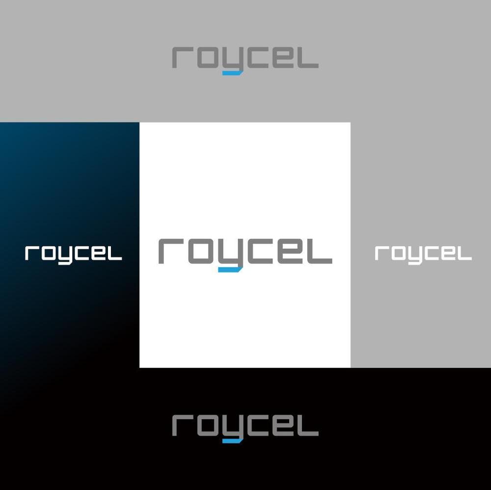 オリジナルブランド　「ROYCEL」のロゴ