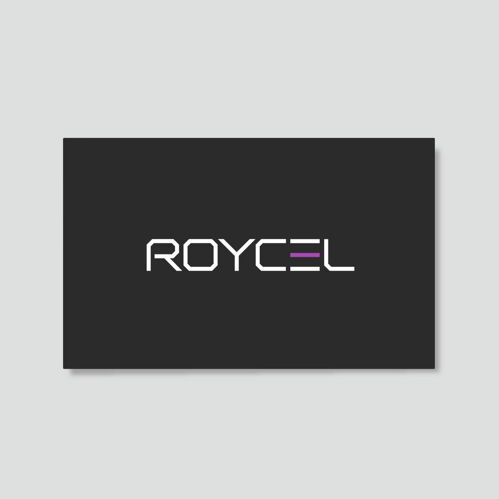 オリジナルブランド　「ROYCEL」のロゴ