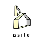ato design (atoatoa)さんのヘアサロン《asileアジル》のロゴの作成を依頼への提案