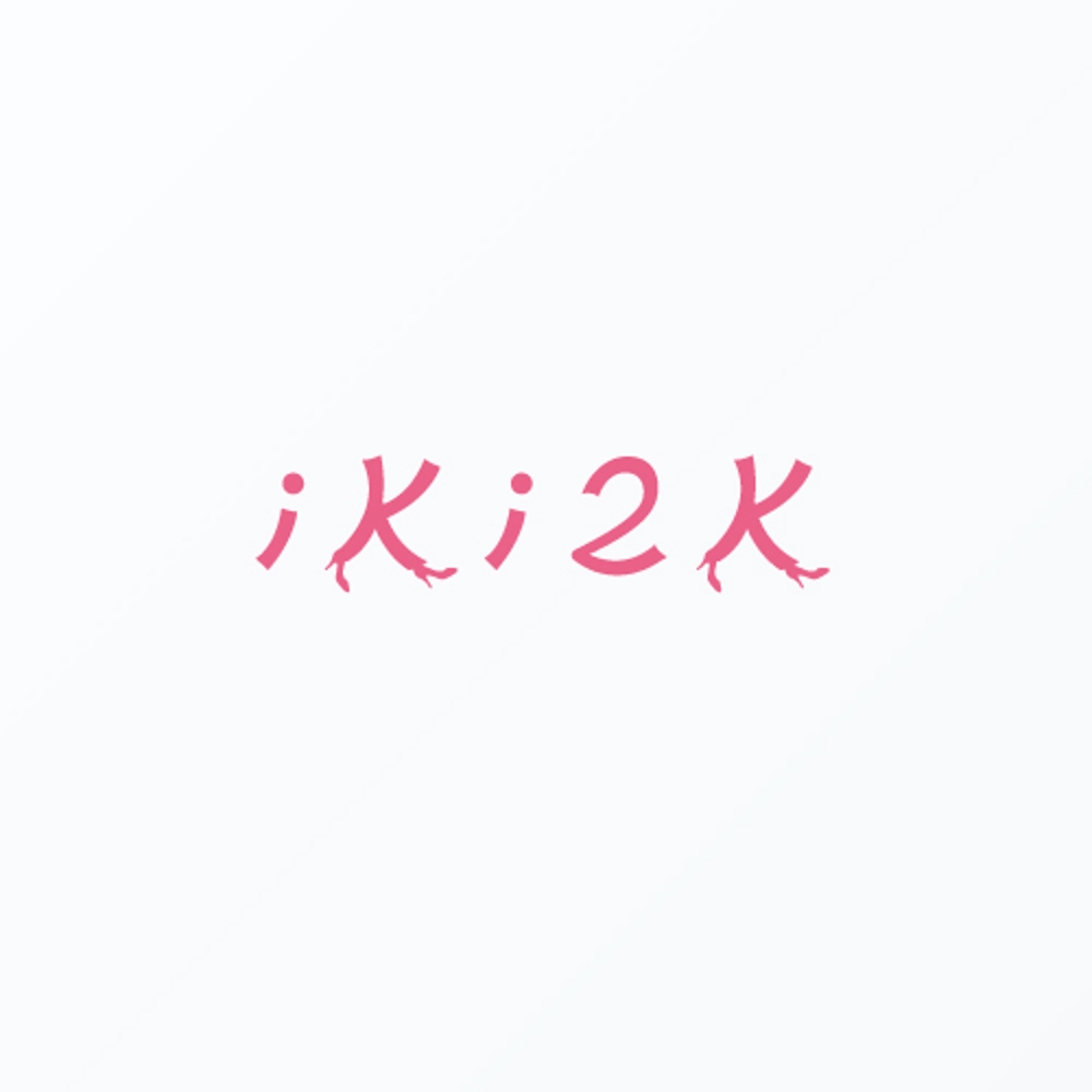 スマホアプリ、ポータルサイト「iki2k」又は「イキツケ」のロゴ制作