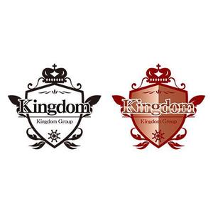 zomi (zomi35mm)さんのホストクラブ 「kingdom」のロゴへの提案