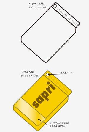 CHOUmUSUBIさんの【急募！】型のみ！果実サプリのアルミパック形状！手描きOK！への提案