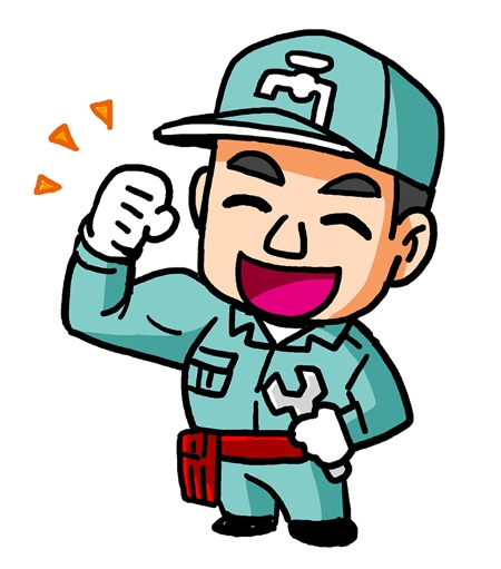 タケロボ (takerobo)さんの緊急水道修理の　職人キャラクターへの提案