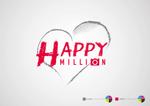 afh (hearts_11)さんのウエディング映像制作会社「HAPPY MILLION」のロゴへの提案