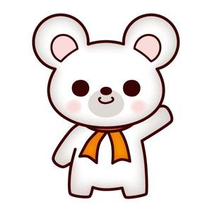 てで (teddy-kn)さんの会社のマスコットキャラクター　白くまへの提案