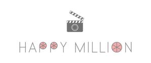chummyさんのウエディング映像制作会社「HAPPY MILLION」のロゴへの提案