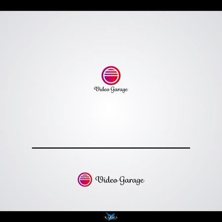 Karma Design Works (Karma_228)さんの動画テンプレートストアサイト「 Video Garage」のロゴへの提案