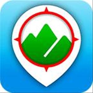 NOBU HAJIME DESIGN (printingman)さんの登山、トレッキング用のGPS地図アプリのアイコンへの提案