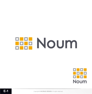 m-spaceさんの1日の過ごし方を投稿できるWebサービス「Noum」のロゴへの提案