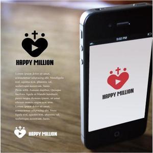drkigawa (drkigawa)さんのウエディング映像制作会社「HAPPY MILLION」のロゴへの提案