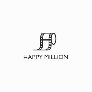 designdesign (designdesign)さんのウエディング映像制作会社「HAPPY MILLION」のロゴへの提案