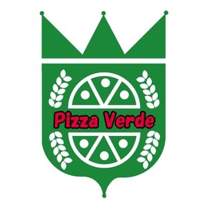 まみみち (mamimicki)さんの石窯ピザ屋　「Pizza Verde」のロゴへの提案