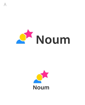 plus X (april48)さんの1日の過ごし方を投稿できるWebサービス「Noum」のロゴへの提案