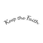柄本雄二 (yenomoto)さんのスポーツブランドの Keep the Faith のロゴへの提案